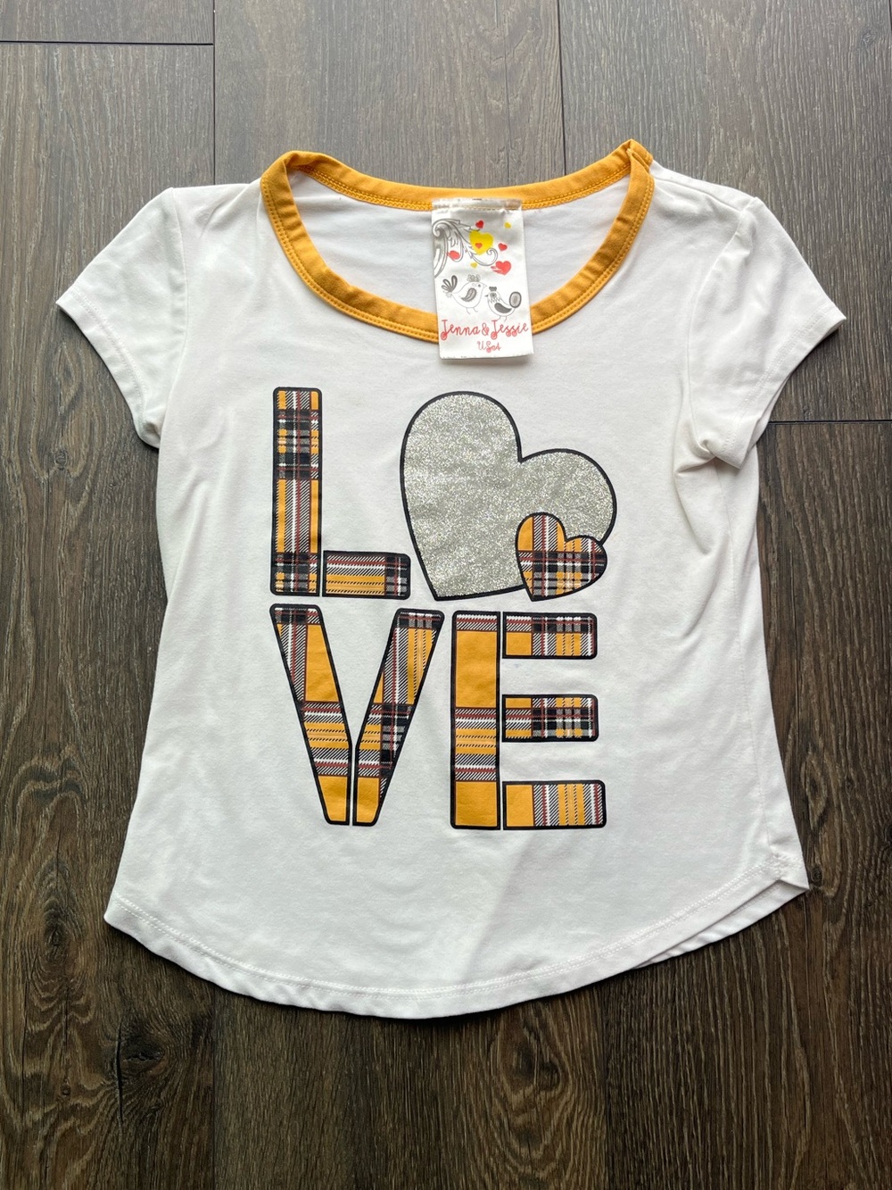 Jenna & Jessie 'LOVE' Graphic Tee